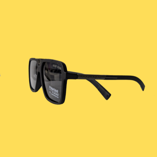 Hugo Boss Polarized A+ Sunglasses – Matte Black Edition